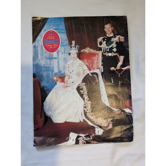 SOUVENIR OF THE CORONATION OF ELIZABETH II: Westminster Abbey, 2 June, 1953 Rare - Picture 4 of 4